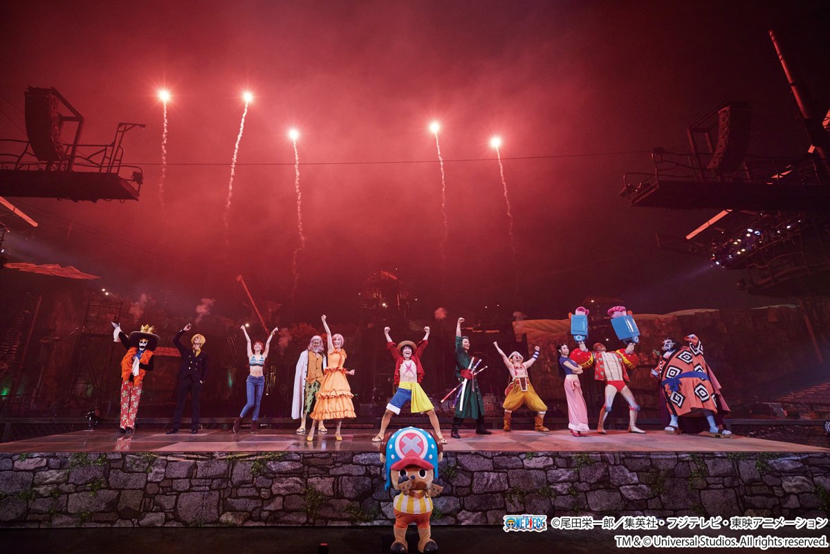 USJ_Official's tweet photo. 🎊本日千秋楽‼🎊
【ワンピース・プレミア・サマー 2023】

たくさんのご来場ありがとうございました‼

最強メンバーが大集結した
この夏だけの #ワンピース の超本気、
体験しましたか？✨

楽しめた人はいいね❤

最後に思い出の写真をシェアして
楽しかった夏を締めくくりましょう📸

#USJ https://t.co/encMlZwp0O