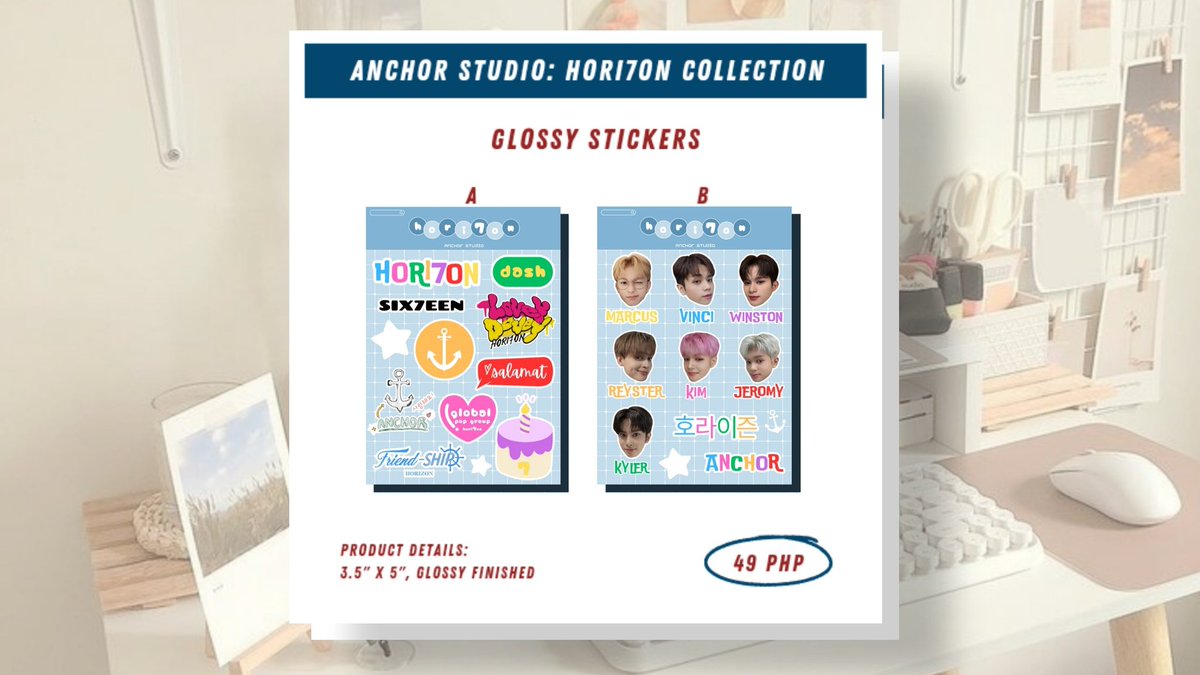 We are still accepting orders! lets go anchors ⚓💙

   ╰ tumbler, alcohol spray, memopads, stickers 

🛒 pre-order form: forms.gle/EU7ko3g1eeevp9…

doo: 10/11/23
dop: 10/12/23

#ACScollects #HORI7ON