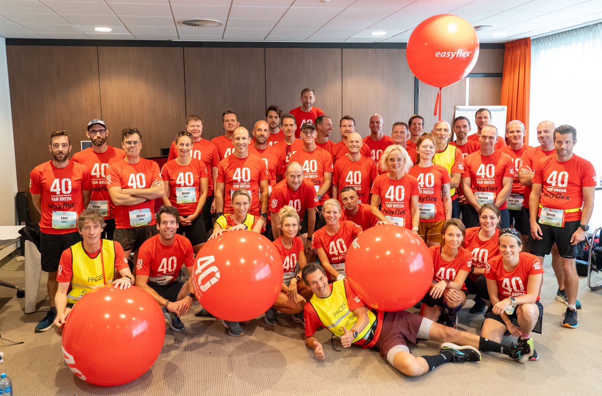 We zijn geweldig trots op deze groep! 

Samen zijn we voor de ultieme uitdaging gegaan en hebben we er een feestelijke loopdag van gemaakt @singelloopbreda.

We willen iedereen die betrokken was enorm bedanken voor jullie inzet, deelname, donaties en jullie enthousiasme!