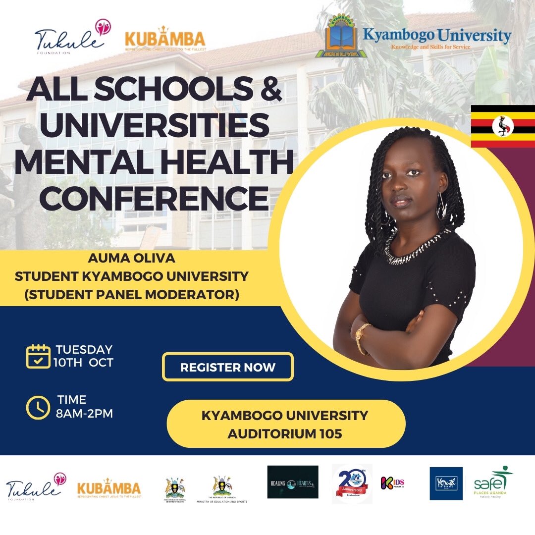 Meet <a href="/AumaOliva/">Oliva Auma</a> she will be moderating the students panel for the All schools &amp; universities mental Health conference.
Come be part of these transformational conversations

Register docs.google.com/forms/d/e/1FAI…

#MentalHealthAwareness 
#MentalHealthMatters 
#Togetherformentalhealth