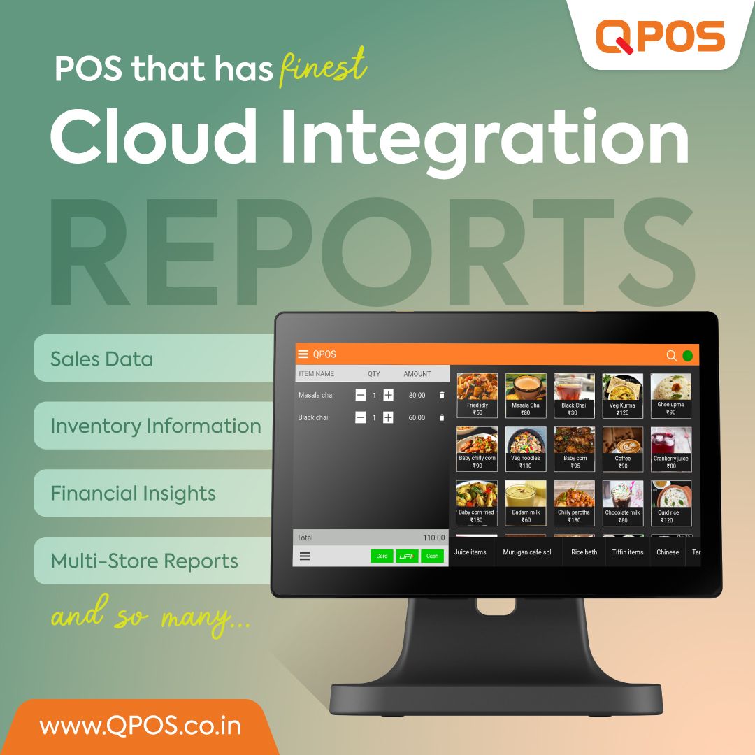 QPOS_Solution's tweet photo. Integrating a cloud-based reporting system with QPOS can provide numerous benefits for your restaurant.
#pointofsale #restaurantpos #pos #possystem #restaurant #restaurantblogs #blogsrestaurant #CloudIntegration #poscloudbase #CloudBasedPOS #salesdata #inventory https://t.co/dhBmbxsDx1