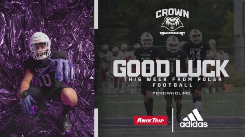 Thank you for the support !!!@CrownCollegeFB <a href="/CoachMayo97/">Abraham Mayo</a> <a href="/CoachMichaelPry/">Michael Pry, M. Ed</a>