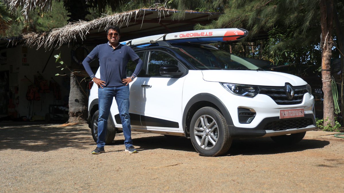 evoIndia's tweet photo. Great roads, scenic drives, and some adventure sports! @AnandMohan2810 has been bitten by the adventure sports bug. He took the @RenaultIndia Triber to Dhanushkodi to experience some windsurfing!

Watch the full video on our channel - https://t.co/WlG3st7cXo
#triberadventures https://t.co/Lv8yOtPJqT