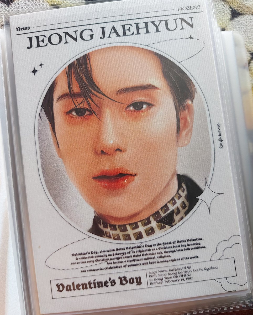 NCT_JH_V's tweet photo. พร้อมส่ง
fanart jaehyun แจฮยอน งานวาดแอค @/kanfadeaway 
-โปสการ์ดขนาด 4×6  

📮60฿ ค่าส่ง 30 คับ 
เดี๋ยวมีของแถมให้ไปด้วยคับ
งานจริงสวยมากๆคับ ทักมาคุยก่อนได้นะคะ

*ไม่มีตำหนิ ขอรูปเพิ่มเติมได้นะคะ* 
#ตลาดนัดnct #แฟนอาร์ต #แจฮยอน #ตล���ดนัดnctdream #ตลาดนัดnct127 #JAEHYUN  ตามหา https://t.co/MB3J5i8OX0