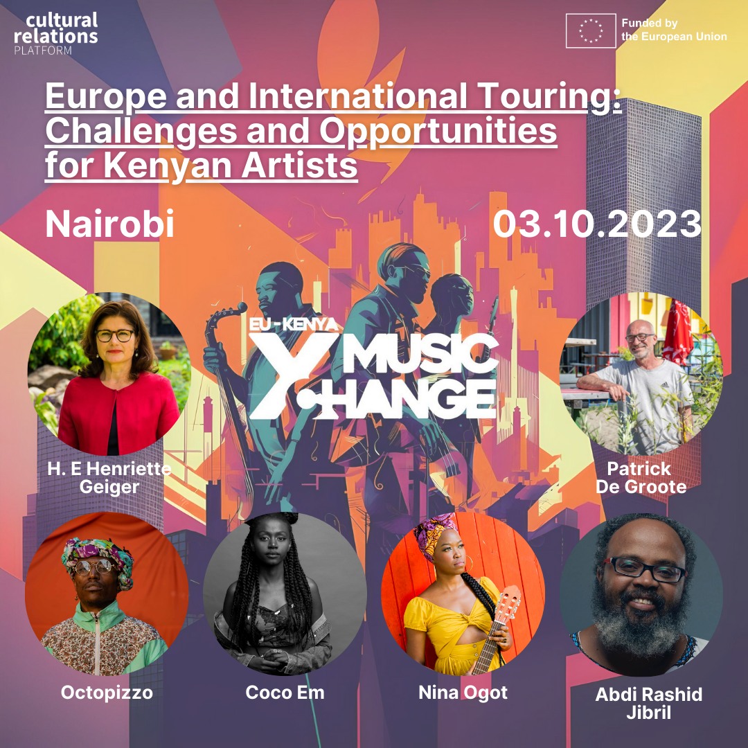 EUinKenya's tweet photo. #EUKenyaXchangeMusic is a Cultural Relations Platform—a global EU-funded project connecting artists and cultural practitioners worldwide. We are committed to ensuring the new generation of Kenyan musicians receive the recognition they deserve on the global stage. @acpeuculture https://t.co/S52ttKVBvt