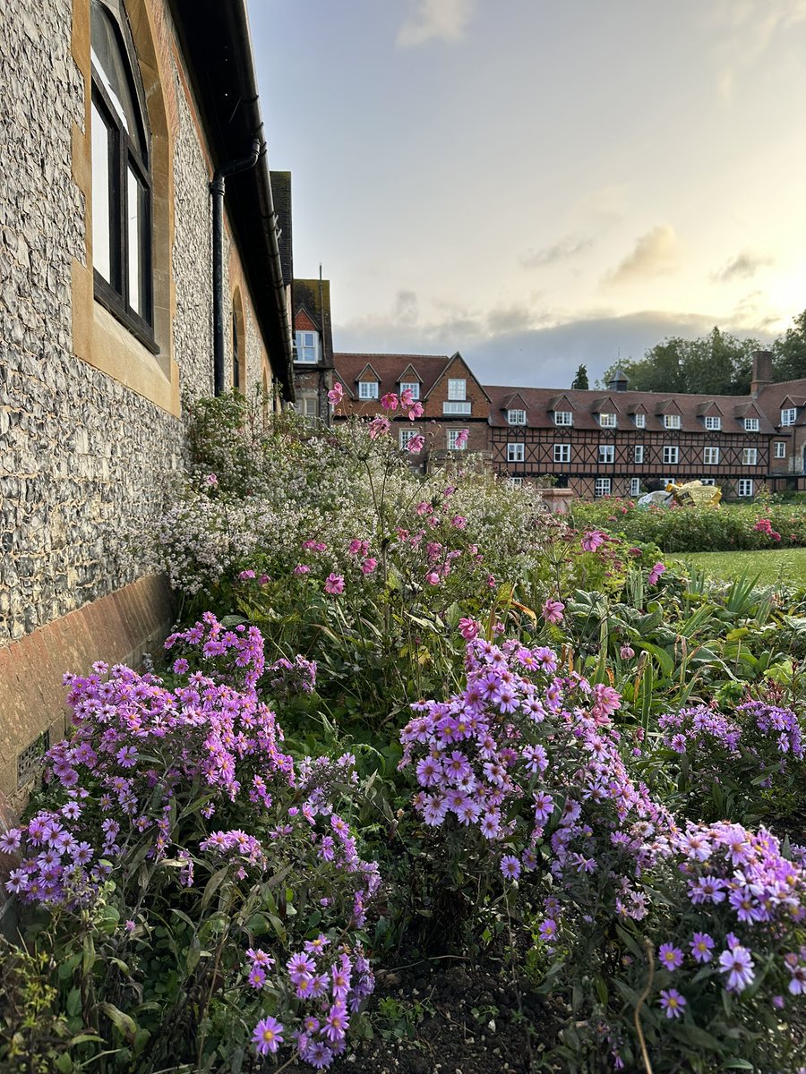 October mornings 👌 <a href="/BradfieldCol/">Bradfield College</a>