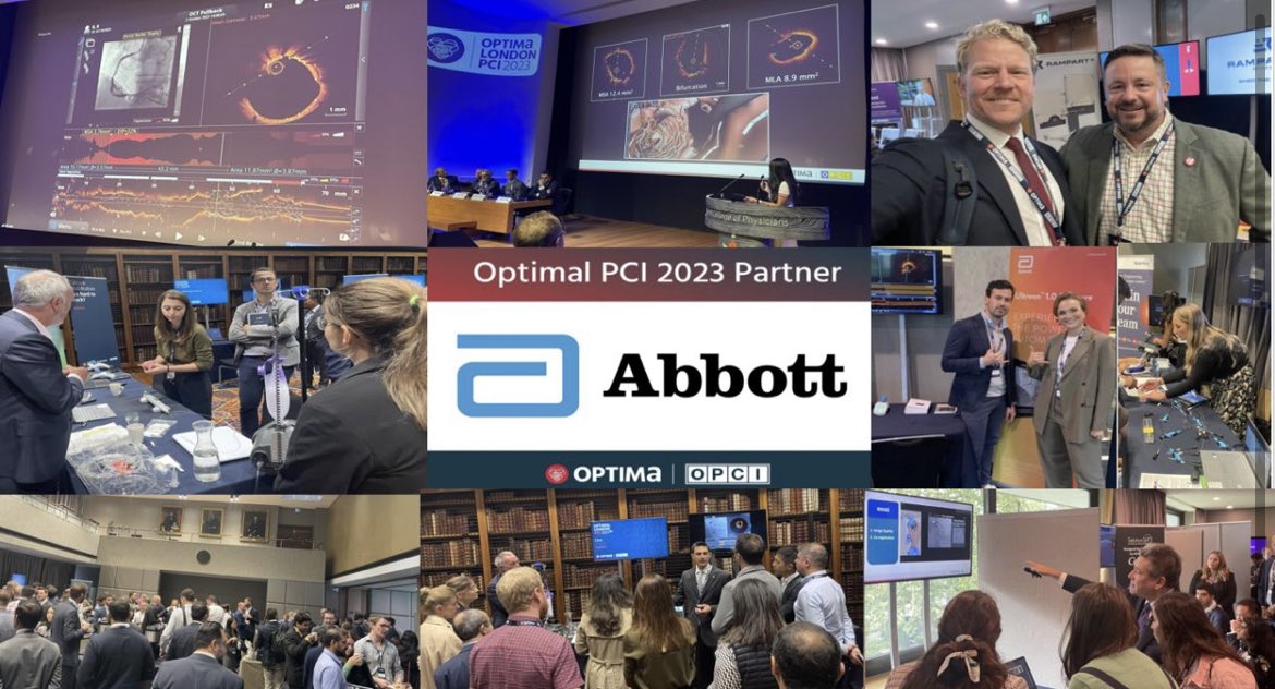 Jonathan D Wood (@jonathandwood1) on Twitter photo #Abbottproud to have been a major partner and to have attended #OptimalPCI2023 event in London at the Royal College of Physicians over the last two days.
A truly fantastic educational event delivered by <a href="/OptimaCTO/">Optima Education</a> and expert faculty. #WHYHOWTRY #Abbottproud to have been a major partner and to have attended #OptimalPCI2023 event in London at the Royal College of Physicians over the last two days.
A truly fantastic educational event delivered by <a href="/OptimaCTO/">Optima Education</a> and expert faculty. #WHYHOWTRY