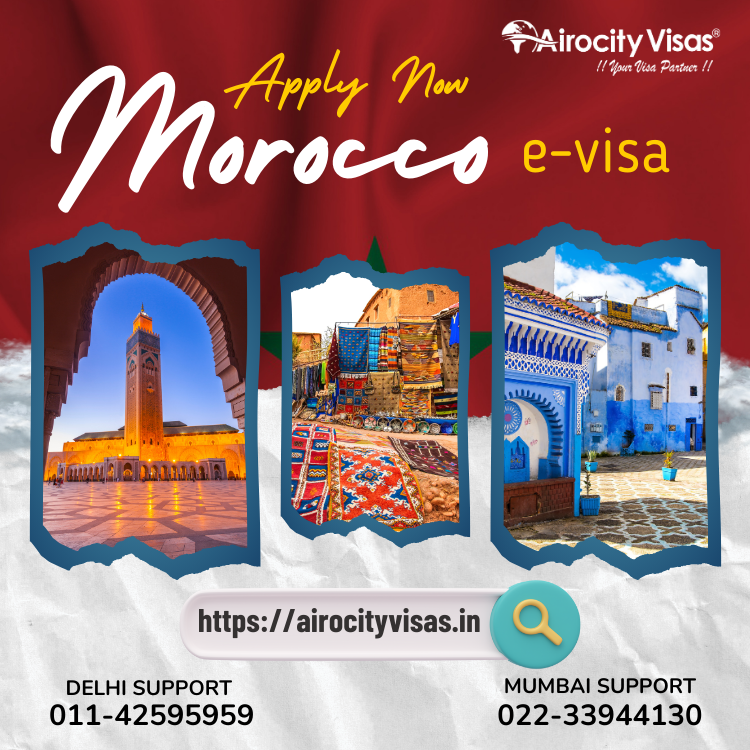 airocity_visas's tweet image. "Simplify Your Travel: Get Your Morocco eVisa with AiroCity Visas!"
#MoroccoVisa #TravelWithAirocity #eVisaApplication #MoroccoAdventure #VisaAssistance #ExploreMorocco #HassleFreeTravel #AirocityVisas #VisaServices #DiscoverMorocco