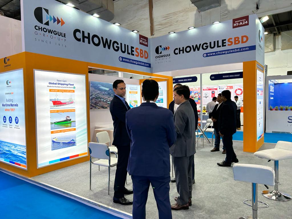 What a great start of #INMEXSMM at BEC, #Mumbai! #INMEXSMMIndia is where cutting-edge technology meets industry expertise.
Join us at our booth ‘H1 A24’ to explore the future of #shipbuildingindustry. 
 
#MaritimeExcellence #ChowguleSBD #Shipbuilding #Networking #Innovation