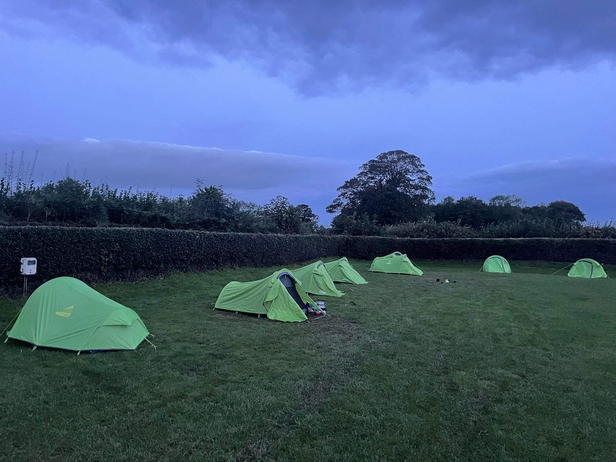 Morning from camp. Our students slept well and are getting ready for a full day of hiking. We are so proud of them. <a href="/WoodbridgeTrust/">WoodbridgeTrust</a> <a href="/DofE/">The Duke of Edinburgh’s Award</a>