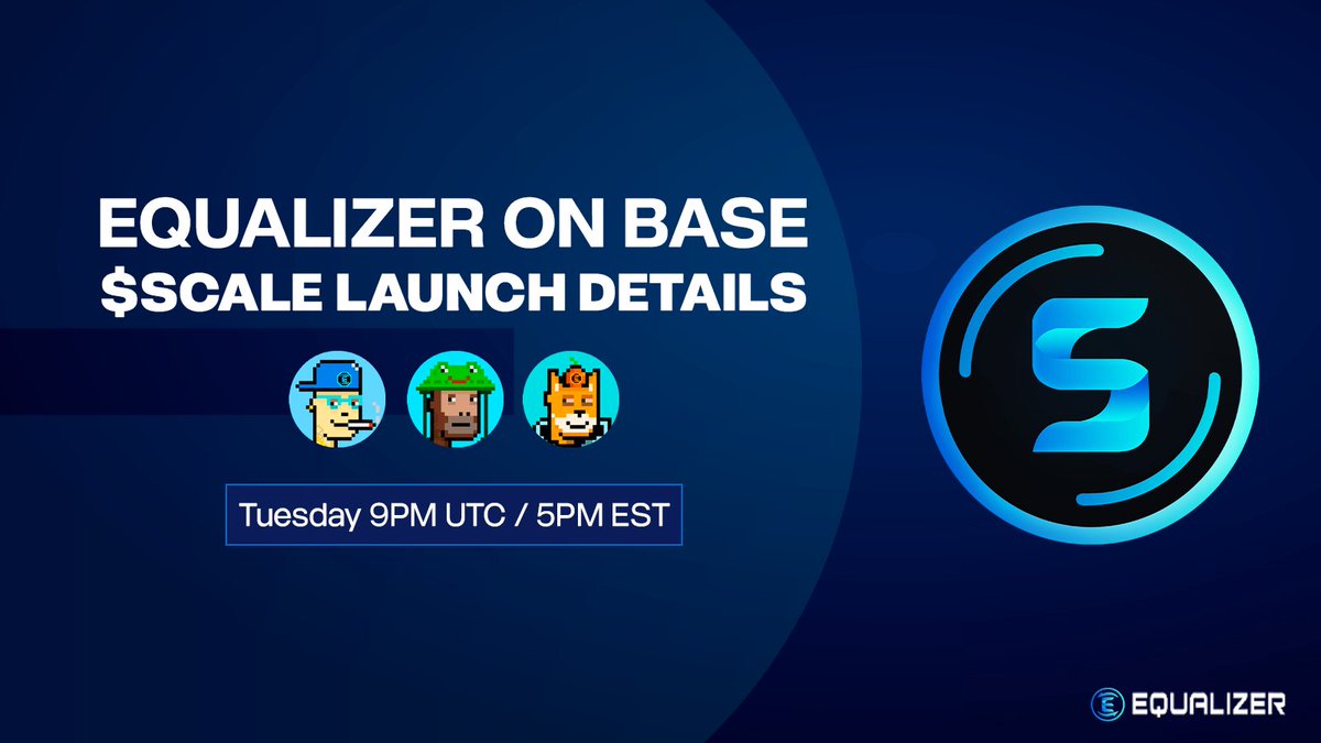 Halogen3226's tweet photo. Equalizer is DEX on fanthom network, and the leading exchange on fanthom. As a DEX, equalizer provides deep and efficient swaps. We're exicited at the expansion of equalizer into base chain😍 https://t.co/vronvwneoW