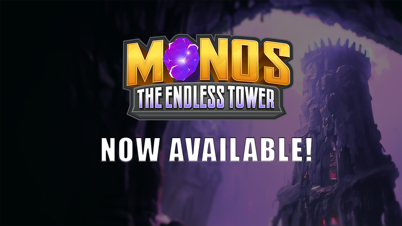 We're thrilled to announce that Monos: The Endless Tower has officially landed on Steam!
Get ready to dive into a world of monsters, magical powers and epic tower defense action. The challenge awaits!

#monos
#steam 
#towerdefense 
#indiedev 
#indiegame 
#pcgame