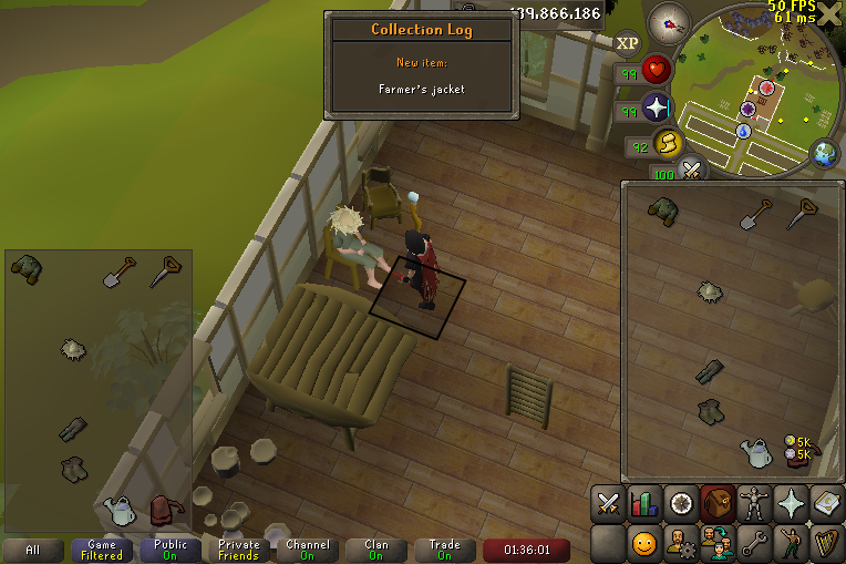 twitchkoskine's tweet image. Tithe Farm 📜✅
#OSRS #runescape #collectionlog