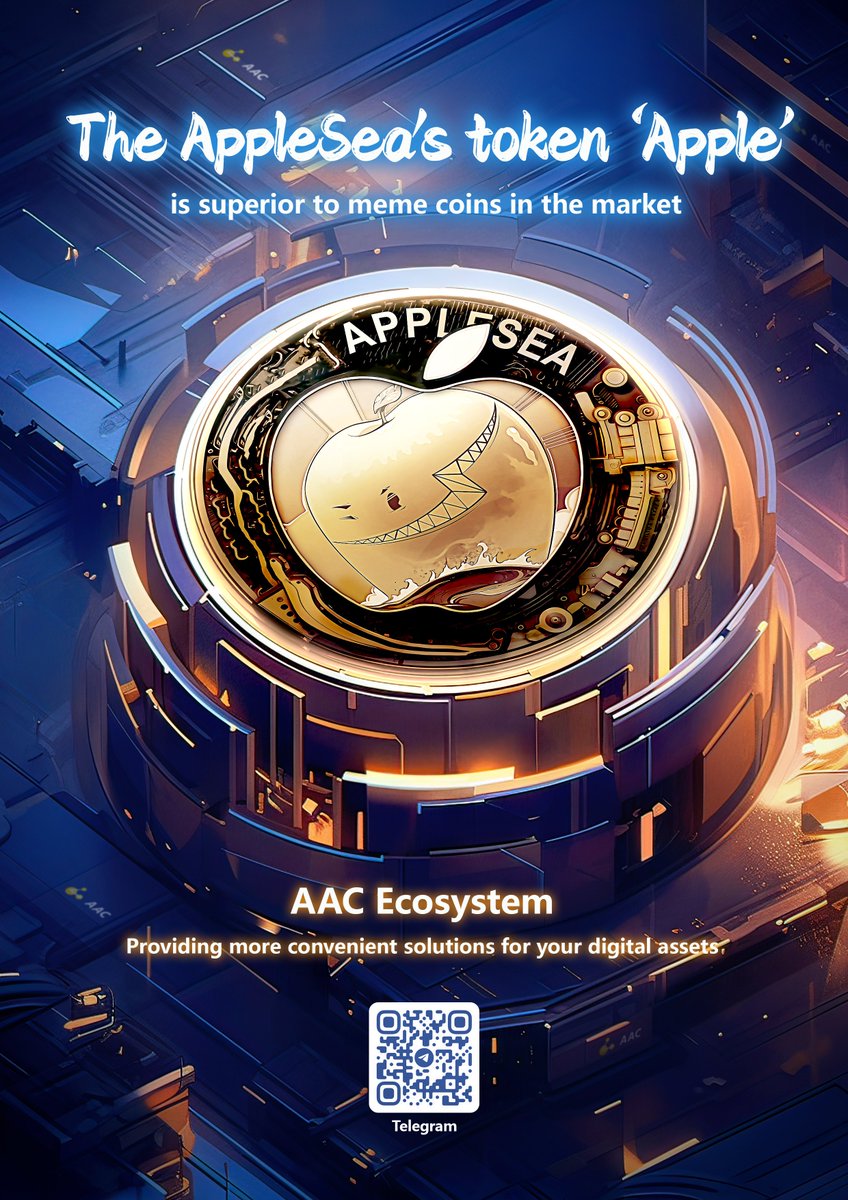 Applesea_io_EN's tweet image. Apple, the token of Applesea, outshines meme coins in the market with a stable ecosystem and robust application support. 

#DoubleAChain #Applesea #SmartBaby #Linkswap #Apple #AppleEvent2023 #BLOCKCHAIN #web3 #token #TrendingNow