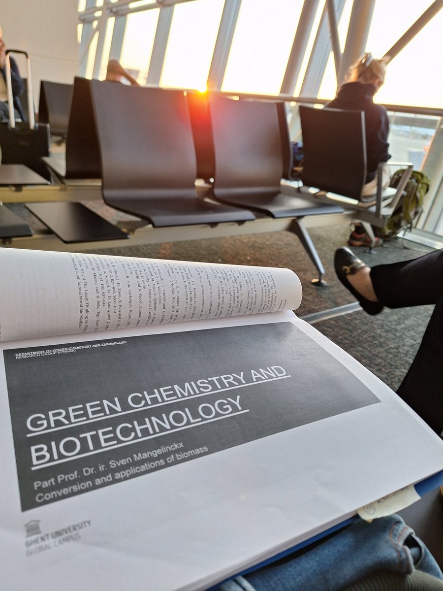 On my way from <a href="/SynBioC/">Synbioc</a> for a week of lecturing on Green Chemistry and Biotechnology at Ghent University Global Campus in South Korea. Looking forward to discussing biomass conversions with the students.