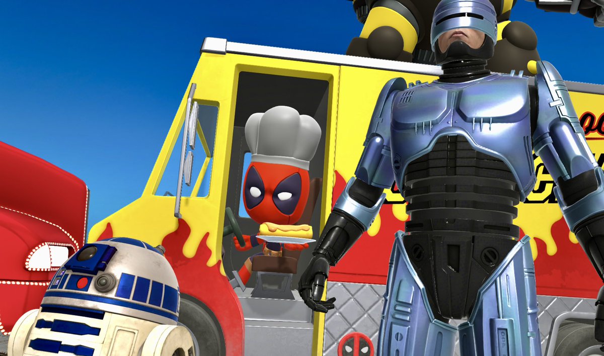 stacker727's tweet photo. 💥 Photo📸Reels8️⃣1️⃣ #Marvel #Deadpool #RoboCop #ED209 #Labbiter #StarWars #R2D2 #CocaCola #Lamborghini 🏝️ #Beach
@veve_official @Daniel00077 @DavidYuNZ
#NeverStopCreating 💥Day367🤯🎊🎉
#veve #vevefam #CollectorsAtHeart 💙
#VeVeVaultMaster #AR #photography https://t.co/57ofQME0rD