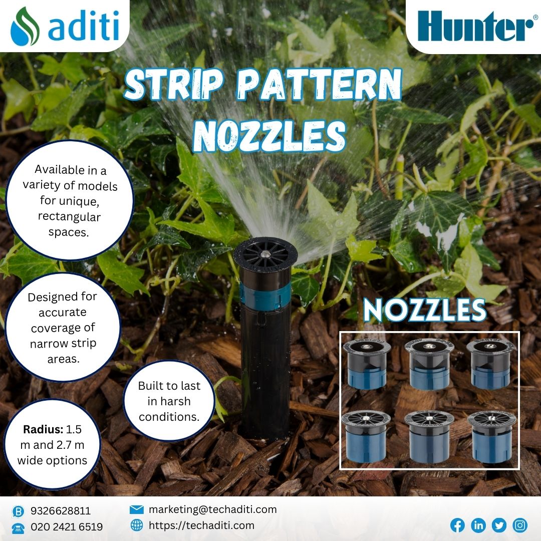 irrigation_pvt's tweet photo. The Strip Pattern #nozzles are designed to ensure accurate coverage of rectangular areas with models including right and left corner strips, center and end strips, and two options for side strips.

For any requirements send mail to marketing@techaditi.com

#irrigation #landscape https://t.co/jK0DmXlllG