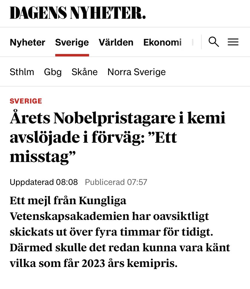 Vill nästan ta livet av mig bara jag tänker på hur den pressutskickaren mår just nu.
