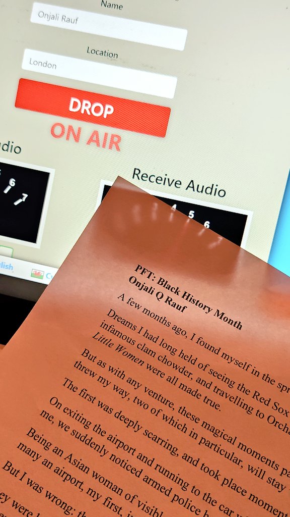 OnjaliRauf's tweet image. "It is not the colour of the skin that makes the man or the woman, but the principle formed in the soul." Maria W Stewart

Got to quote one of THE most brilliant orators &amp;amp; feminists in history on today's #PauseForThought @BBCRadio2.

#BlackHistoryMonth
#WomensRightsAreHumanRights