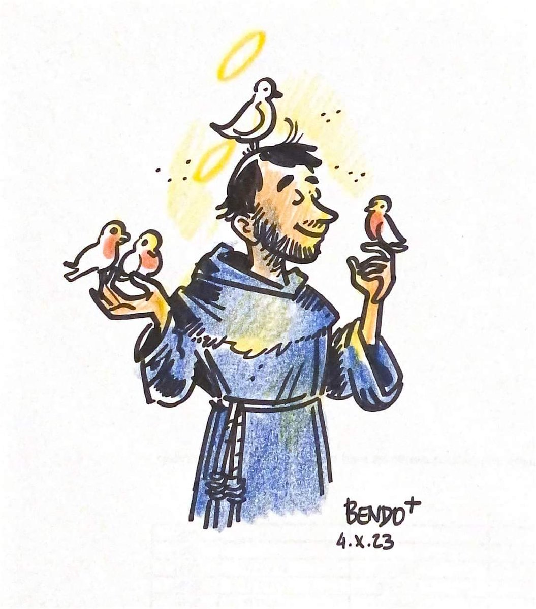 4 octobre, Saint François d'assise.
« Rappelez vous, que lorsque vous quitterez cette terre, vous n’emporterez rien de ce que vous avez reçu. Uniquement ce que vous avez donné. »
Saint François d’Assise.
#Bendo