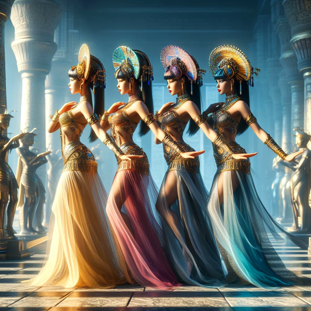 OElsehli's tweet photo. Belly Dancers
#dance #dancers #bellydance #historical #retrofuturistic #anciente #futuristic #civilization #aiart #digitalart #aigeneratedart #nft #aiartcollector https://t.co/dXttIkSfqF