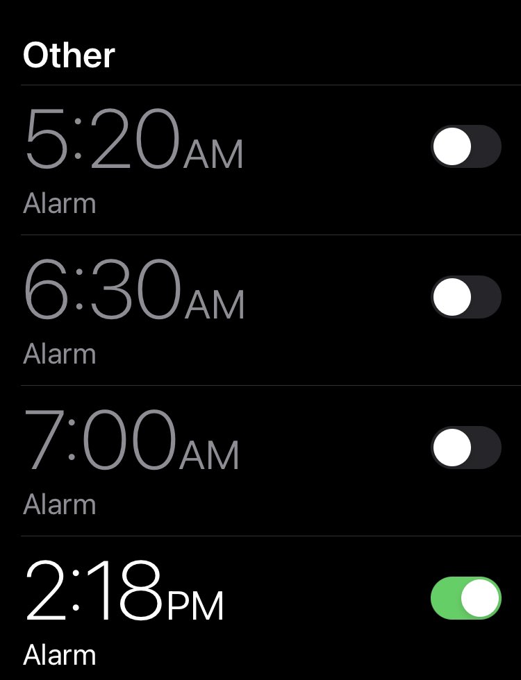 debpolun's tweet photo. Setting my alarm for a couple minutes ahead so I don’t jump out of my seat during the @fema #NationalEmergencyAlert today https://t.co/PBhqQ5UkUR