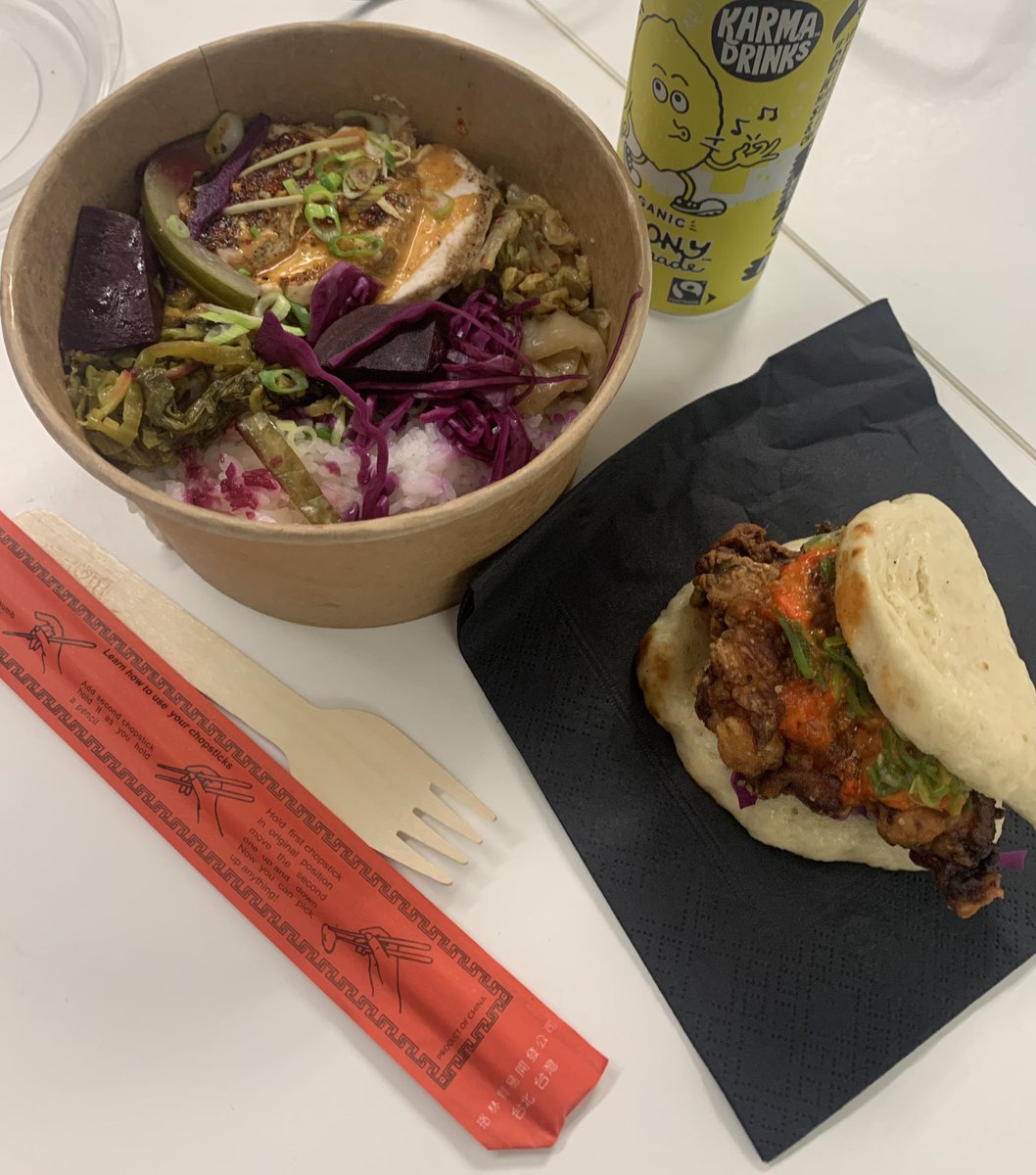 Mmmmmmm! At a client’s office &amp; they’ve ordered lunch from <a href="/_tigerbitespig/">Tiger Bites Pig</a> *chefskiss*