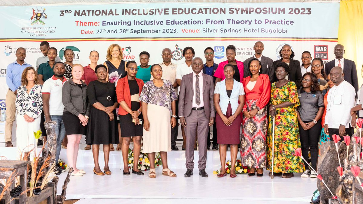 Backup_Uganda's tweet image. We believe if every stakeholder gets on board, no child will be left behind, including children with #LearningDifficulties &amp;amp; #Disabilities.  We’re proud to have been part of the 3rd #NationalInclusiveEducationSymposium, to advocate for the #inclusion of all children.

#NIESUg