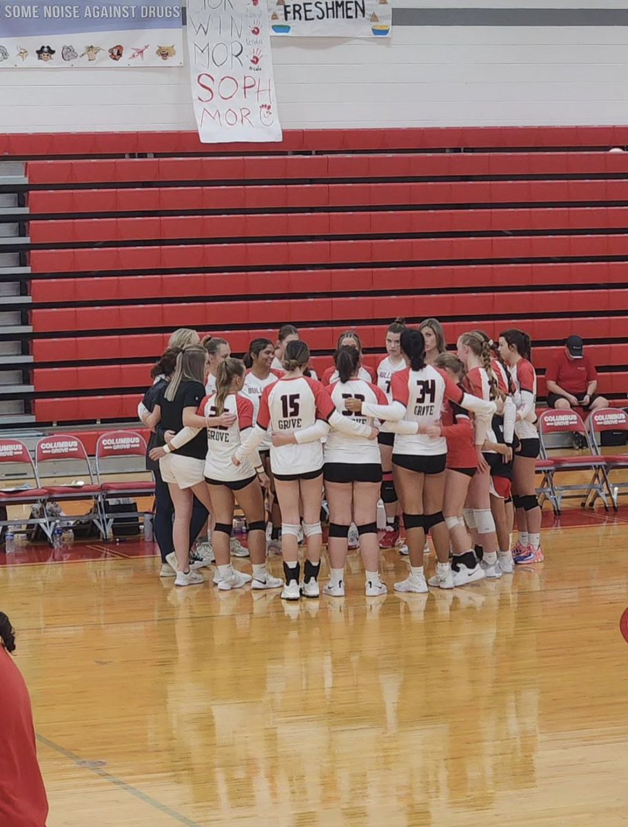 Starting off the week with double 3-0 victories over LCC & Spencerville. Way to work lady dogs!
#oneteamonepurpose