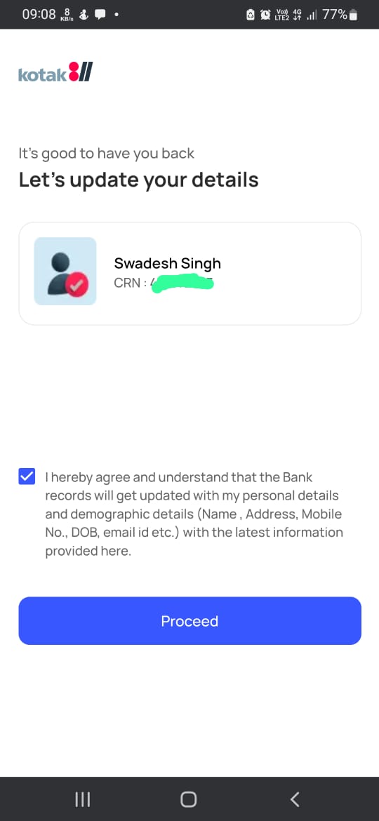 Swadesh99493840's tweet image. Hey @KotakCares , I recently tried to open an account with you, and your customer service team said my KYC was completed. However, I received a message saying my account couldn&apos;t be opened. I have a CRN number. Can you please assist? #KotaBank #CustomerServiceHelp 🏦🆔