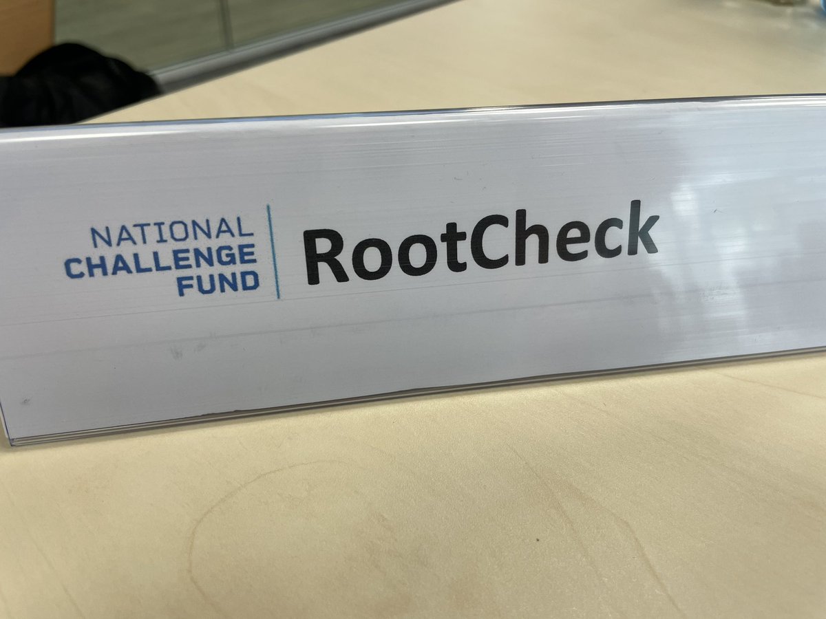 Really enjoying the training @scienceirel for #nationalchallengefund for #rootcheck with PI @richardnair