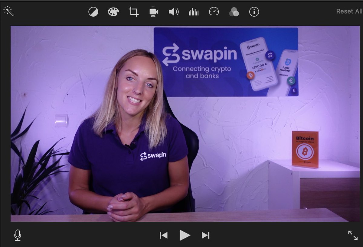 Gm.
New setup and new YouTube video filmed for <a href="/swapincom/">Swapin</a> customers 🎬

One of many videos to come - we’re gonna be building our channel with not just product related videos, but also industry news and educational topics. 

Exciting learning and growth journey for me too! 🙌🏼