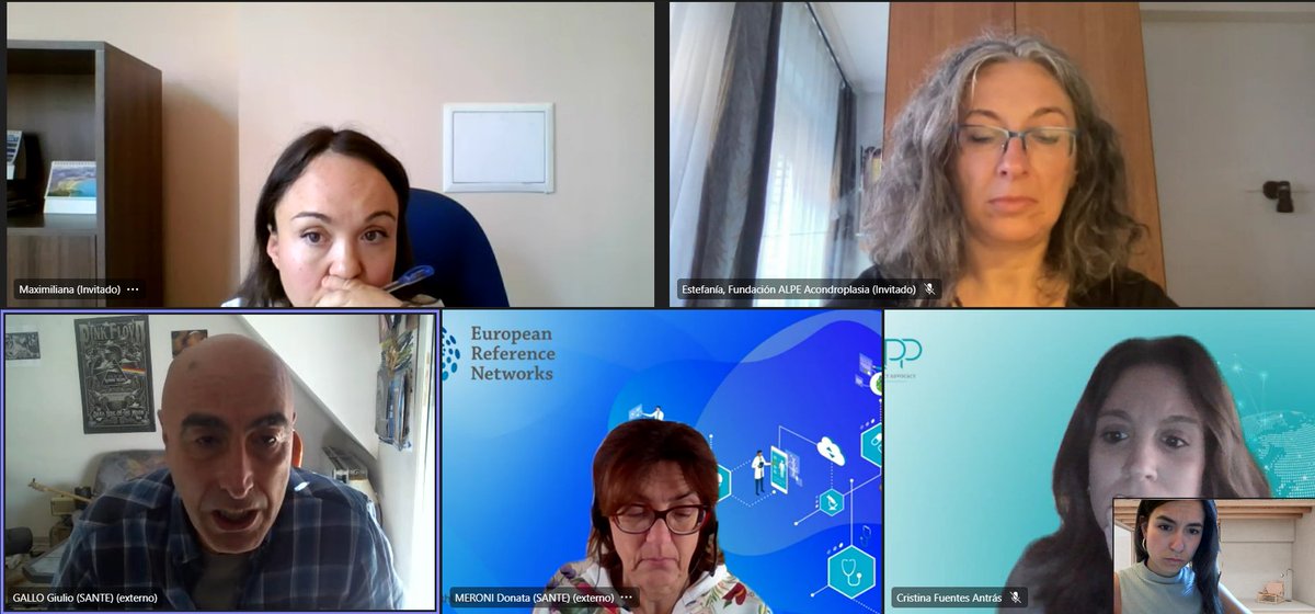 📢Today we had the chance to meet Donata Meroni and Giulio Gallo from @EU_Health🇪🇺⚕️ We spoke about the need of active health networks in Europe addressing rare diseases, @ern_bond & innovative ways of improving the quality of life of ppol with Skeletal Dysplasias. Thank you!