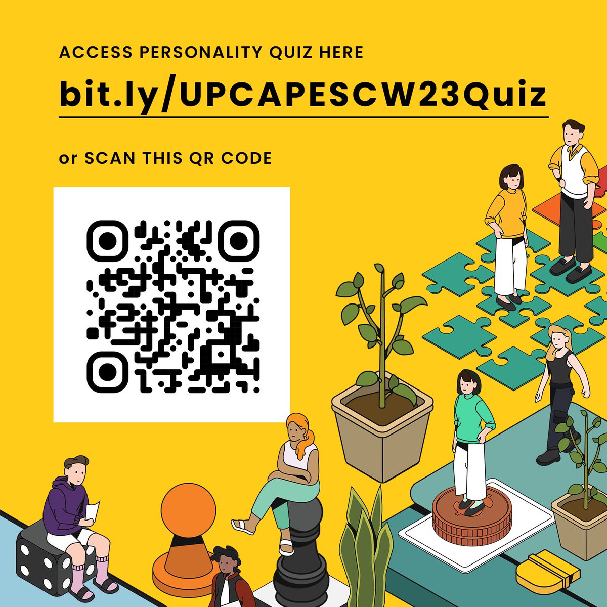 UPCAPES's tweet image. Up for a little game? 🤩  Check out this Buzzfeed quiz, find out what Engineering career path suits your personality, and get the chance to win PHP 200 worth of GCash! 🤑

Join now!

#CAPESWeek2023
#UPCAPESat31
#BuildYourBase