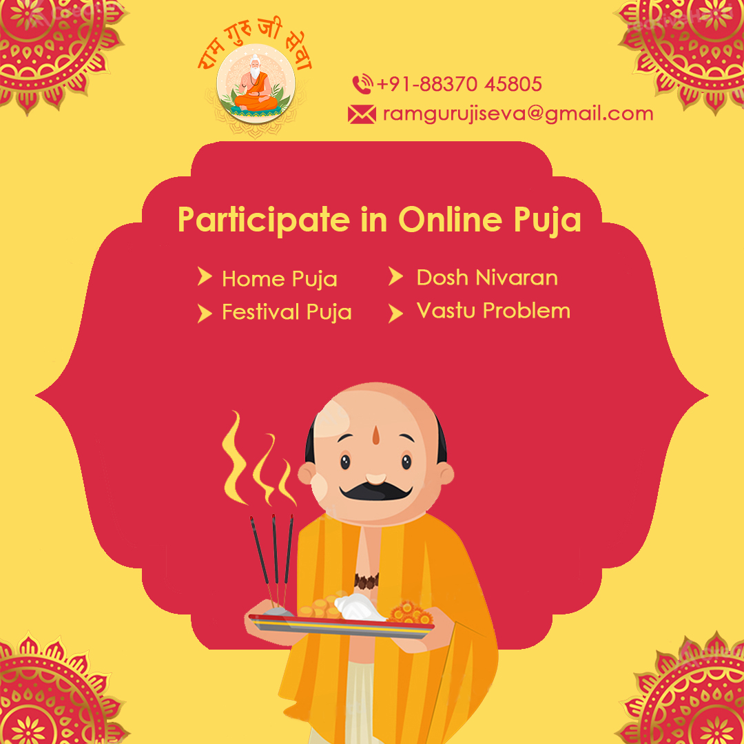 Get an easy way to participate in #online_puja From our best online puja platform. from anywhere you can’t miss different auspicious moments with convenience and quality of work. 

#onlinepooja #onlinepuja #onlinepoojabooking #onlinehawanpujaservices #onlinekatha #homepooja