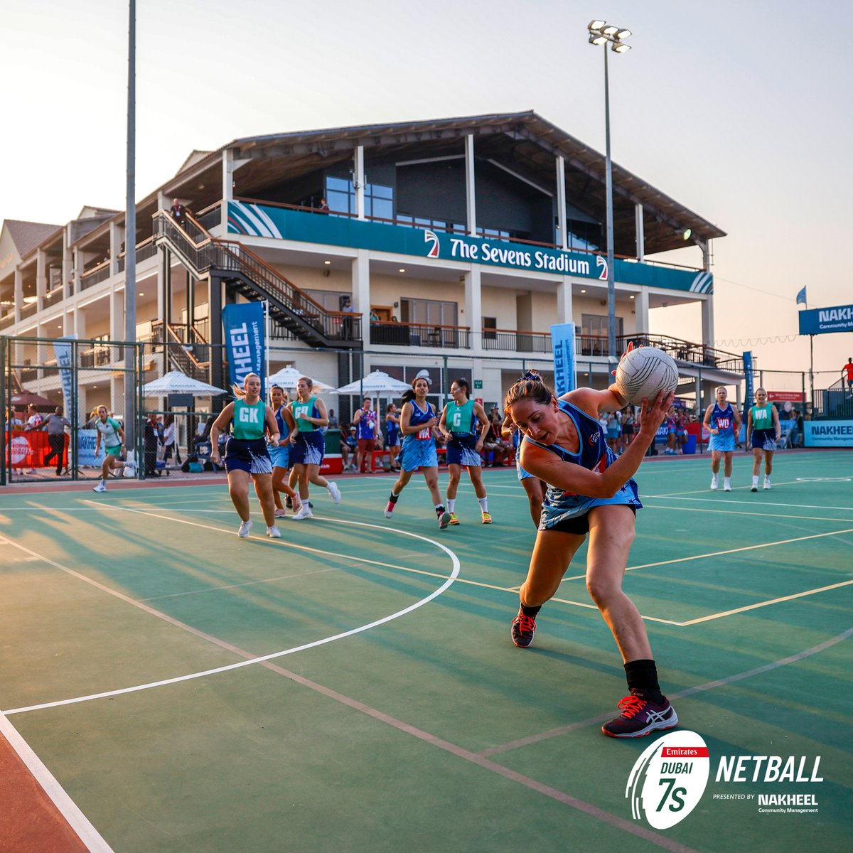 Dubai7s's tweet image. Then ➡️ Now

Netball has been a part of the Dubai 7s since 2014 and it continues to grow year after year!

#Dubai7s #Netball #Netballers #Madeforliving #Nakheelcommunities
@NakheelOfficial  @NKLCommunities