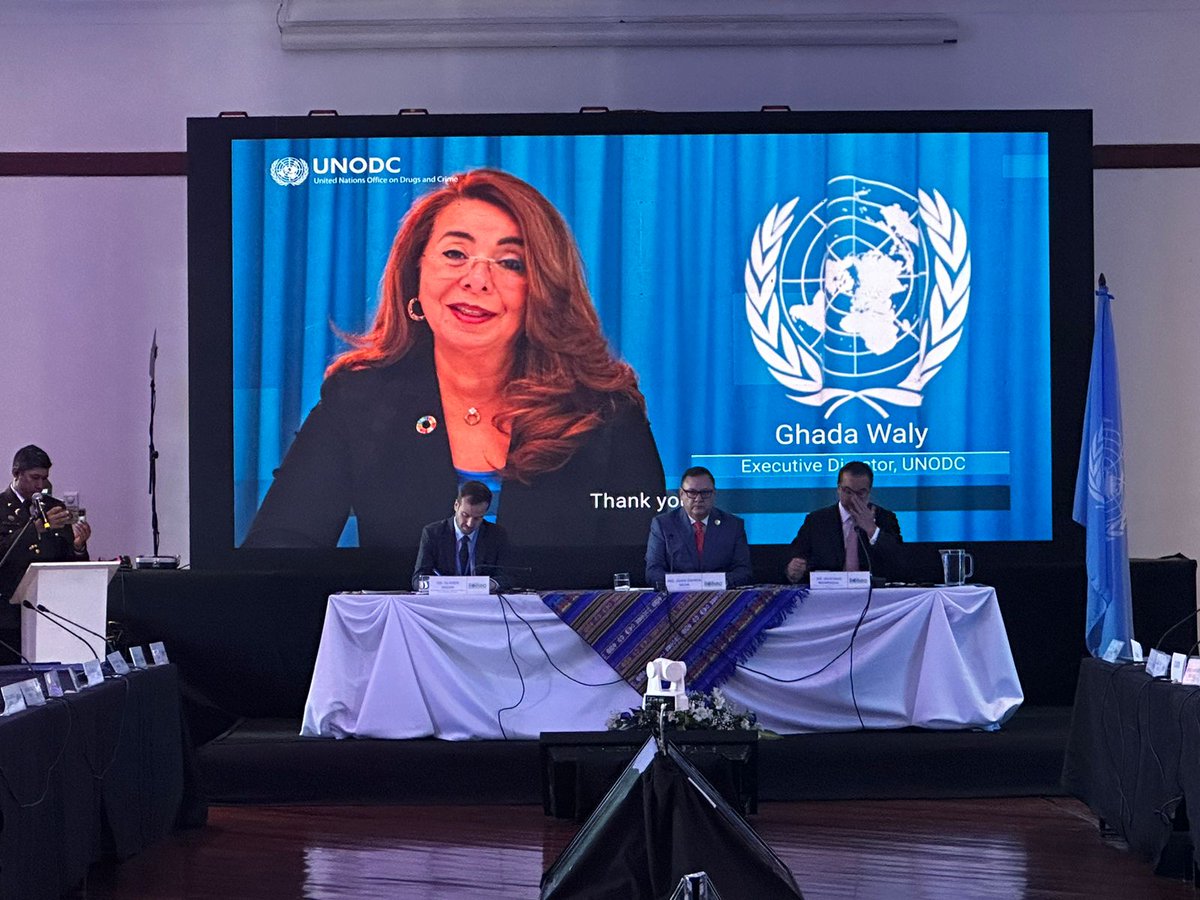Rebeldement3's tweet photo. Venezuela a través de la @SUNADoficial y el Sup. MG @LopezvargasR, participa en la "31° Reunión de Jefes de los Organismos Nacionales Encargados de Combatir el Tráfico Ilícito de Drogas #Honlea, de América Latina y el Caribe de la #Unodc".
#QueNotaRegresarAClases https://t.co/BFd4blQkCj