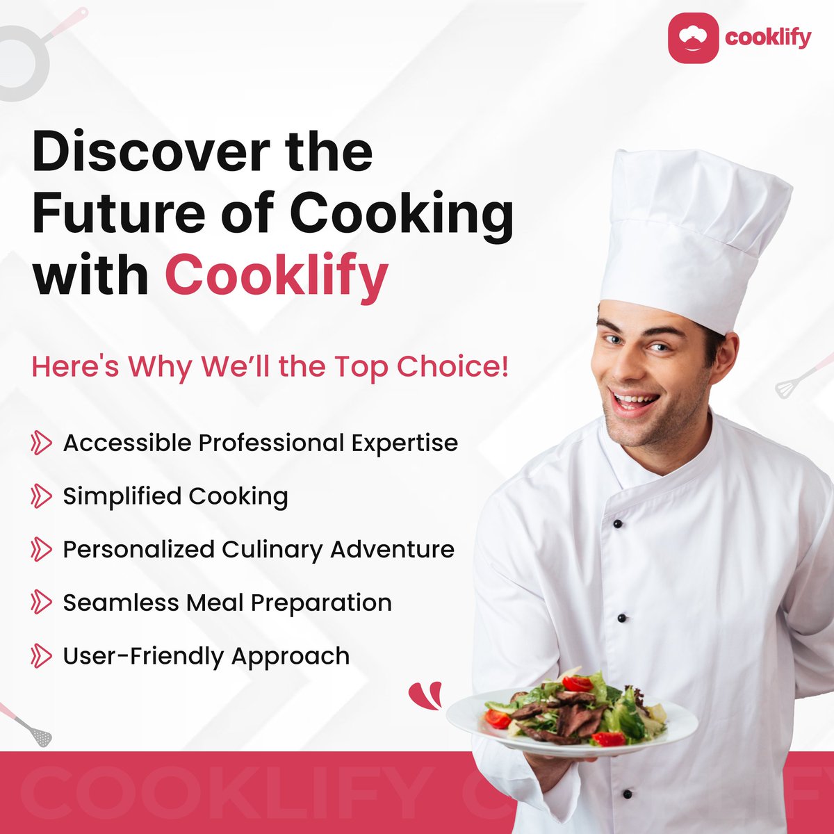 cooklify_'s tweet image. Discover @cooklify, where culinary excellence is about to meet simplicity! 
.
.
.
#cooklify #cookingrecipe #cooking #cookingvideo  #food #anyonecancook #resepcookinid #foodie #deliciousrecipes #easyfood #goodfood #easyrecipes #foodvideos #cookingrecipe #growth #letsconnect
