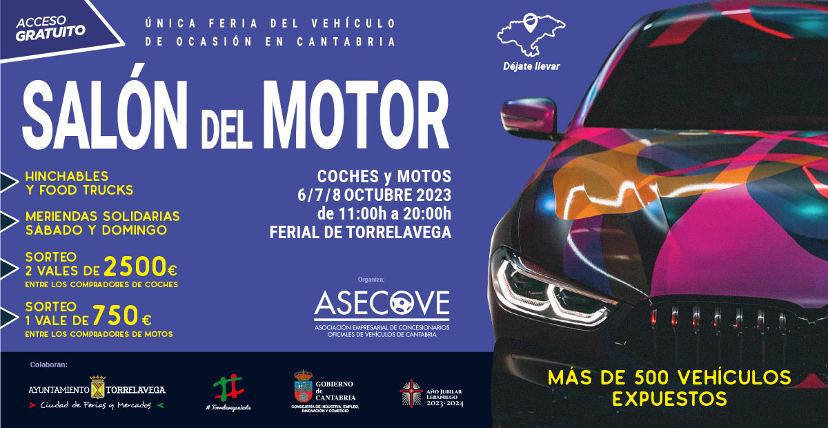Natalia de los Arcos, presidenta de #Asecove, ha presentado esta mañana junto a Cristina García, concejala de Comercio de <a href="/Torrelavega_es/">Ayuntamiento de Torrelavega</a>, la edición más ambiciosa del Salón del Motor que se celebrará este fin de semana y que contará con 13 expositores y cerca de 800 vehículos.