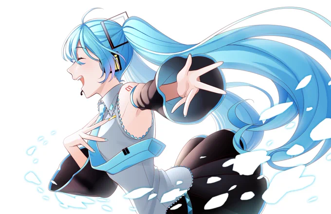 #初音ミク とある曲のファンアート