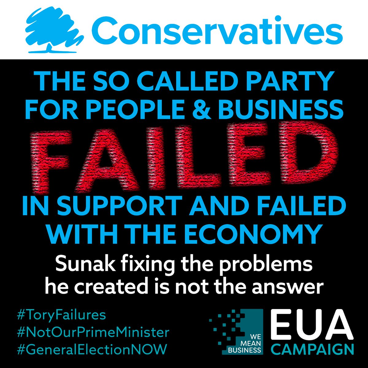 @RishiSunak Ever since you was Chancellor, millions of #ExcludedUK have believed that a fundemental change in the governance of Britain is the key to all necessary changes. The @Conservatives have failed so it's time to get them out of office. @OfficialEUA #CPC23 twitter.com/Sacha_Lord/sta…