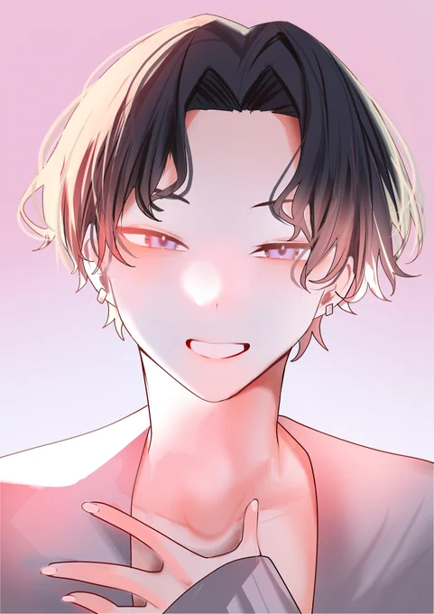 男性キャラ練習と絵柄拡張の試験。