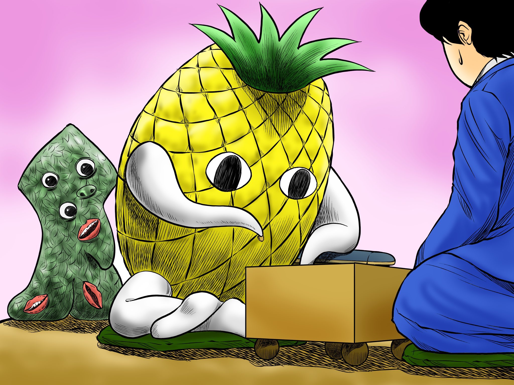 藤井聡太竜王名人パイナップル星人ヒグチユウコパーカー将棋棋の音XL