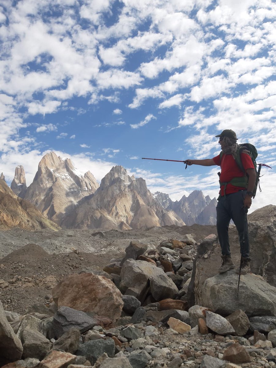 The great Yrango tower family .
During K-2 base camp trek .
Welcome to join us if any friend wishing !!!!