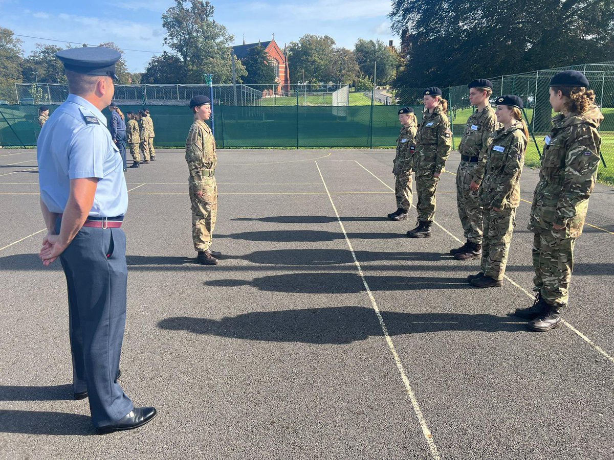 Epsom College CCF tweet media