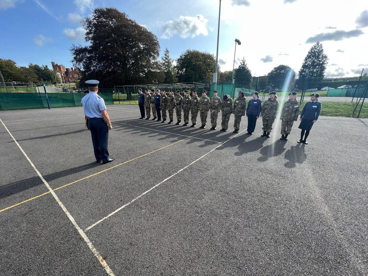 Epsom College CCF tweet media