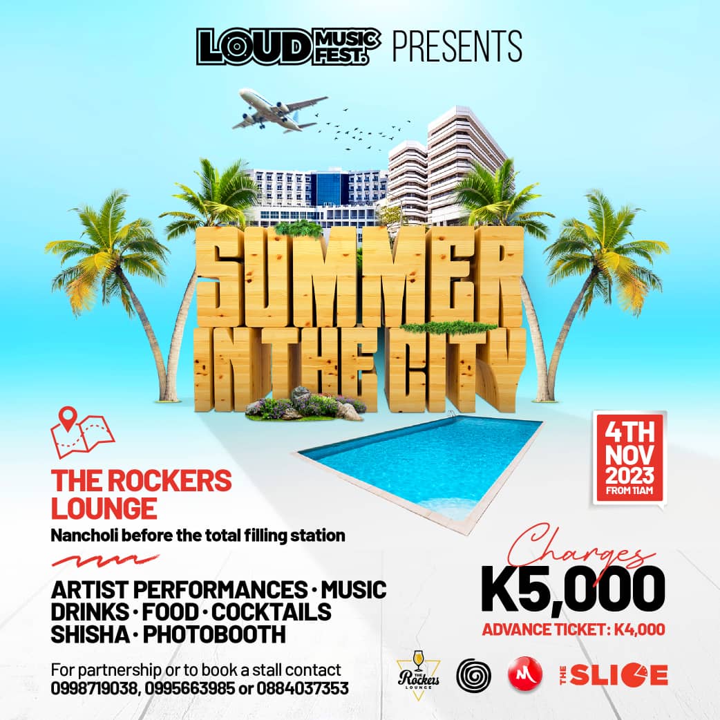 Advanced Tickets K4,000
At the door K5,000