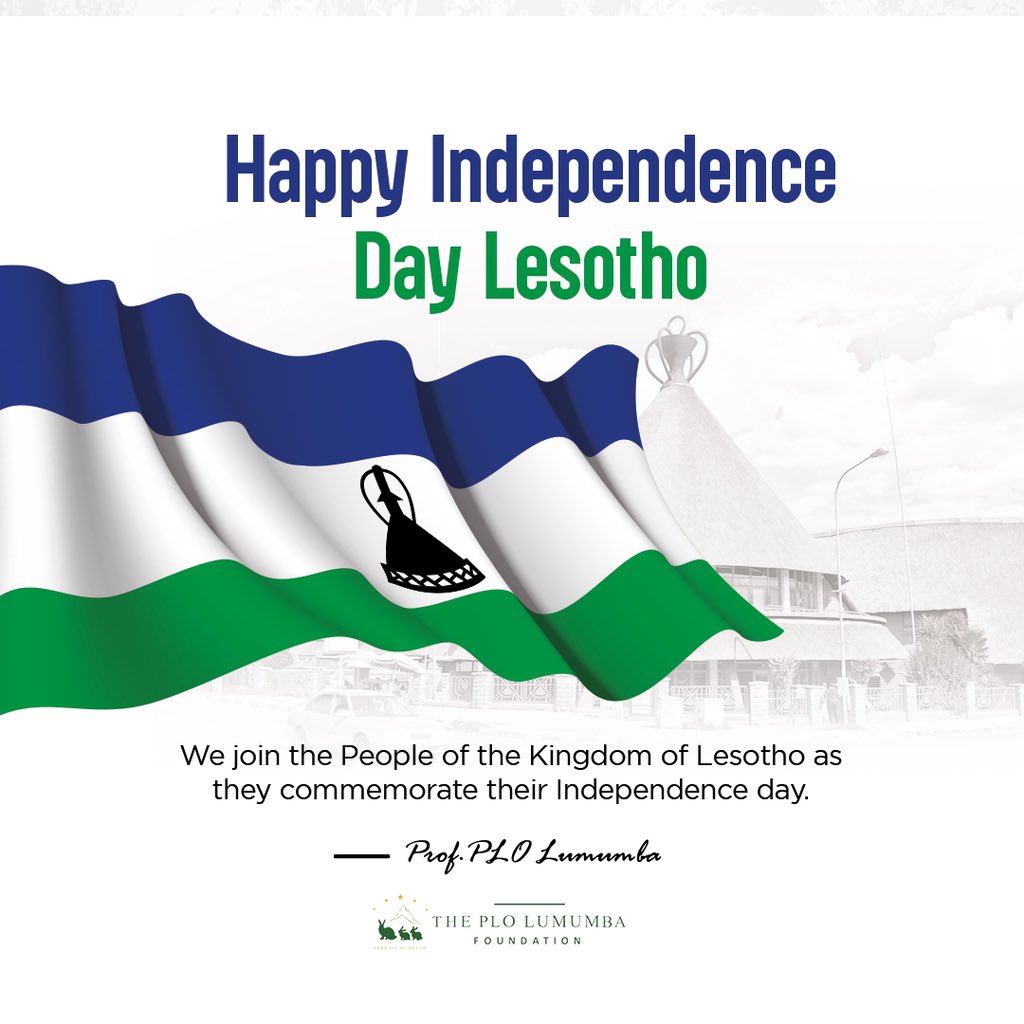 Happy Independence Day Lesotho 🇱🇸 #leshoto