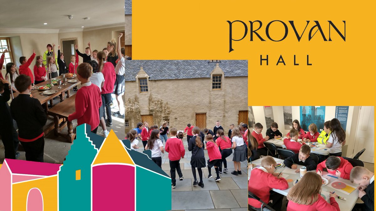 Thank you @AultmoreParkPri for visiting us yesterday. We hope you had as good a time as us! Lots of fun drama games & crafts to learn about the people of Provan Hall. School workshops can now be booked at Provan Hall. See provanhall.org/learning.
#museumlearning #museumeducation