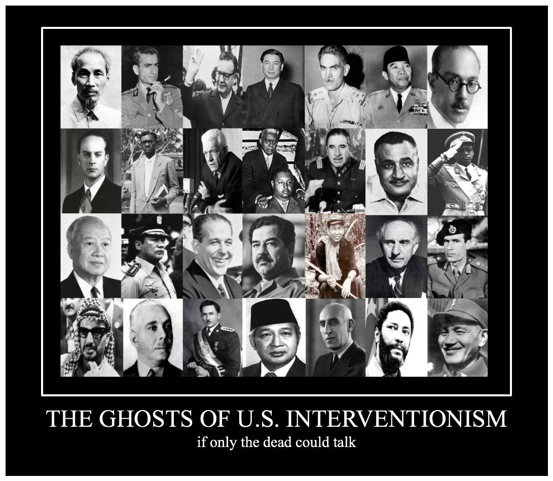 davidkersten's tweet image. This is America's "Rules Based Order."

Wars. 

Coups. 

Assassinations. 

Destabilisation. 

Sabotage.

Ironically... "Order."

The American Empire has its own dictionary.